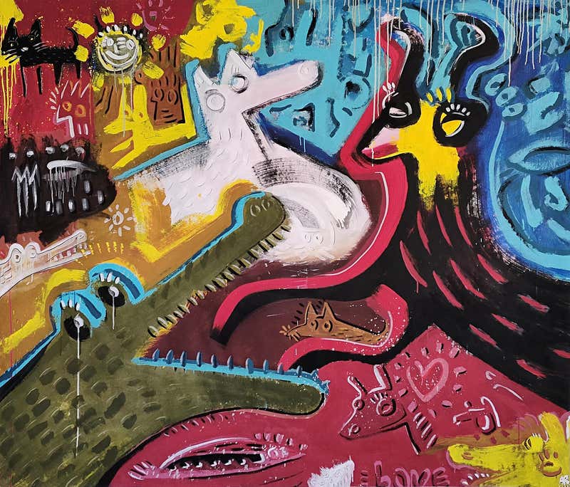 Angel Rivas - SERENGETI For Sale at 1stDibs