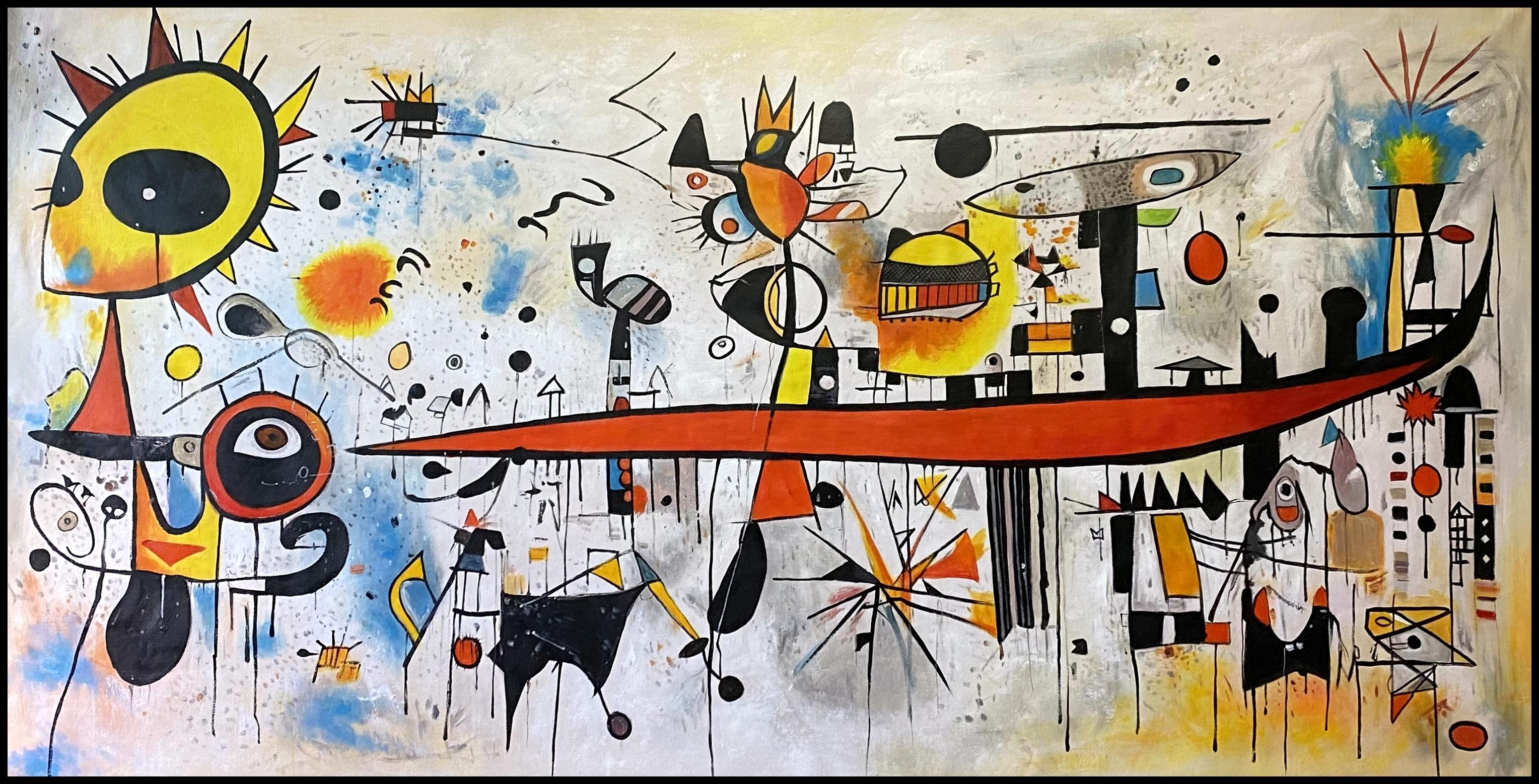 MUNDO IRREAL - Painting de Angel Rivas