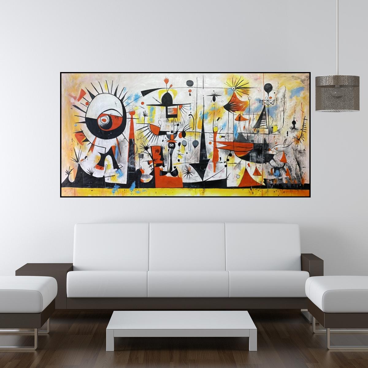 MONDO IRREALE III - Painting di Angel Rivas