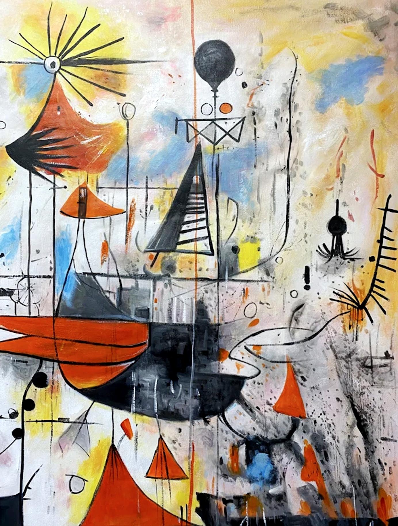 La disintegrazione del concetto di forma come qualcosa di definibile.

Pittura acrilica su tela

Spedito in rotolo in un tubo.

 
