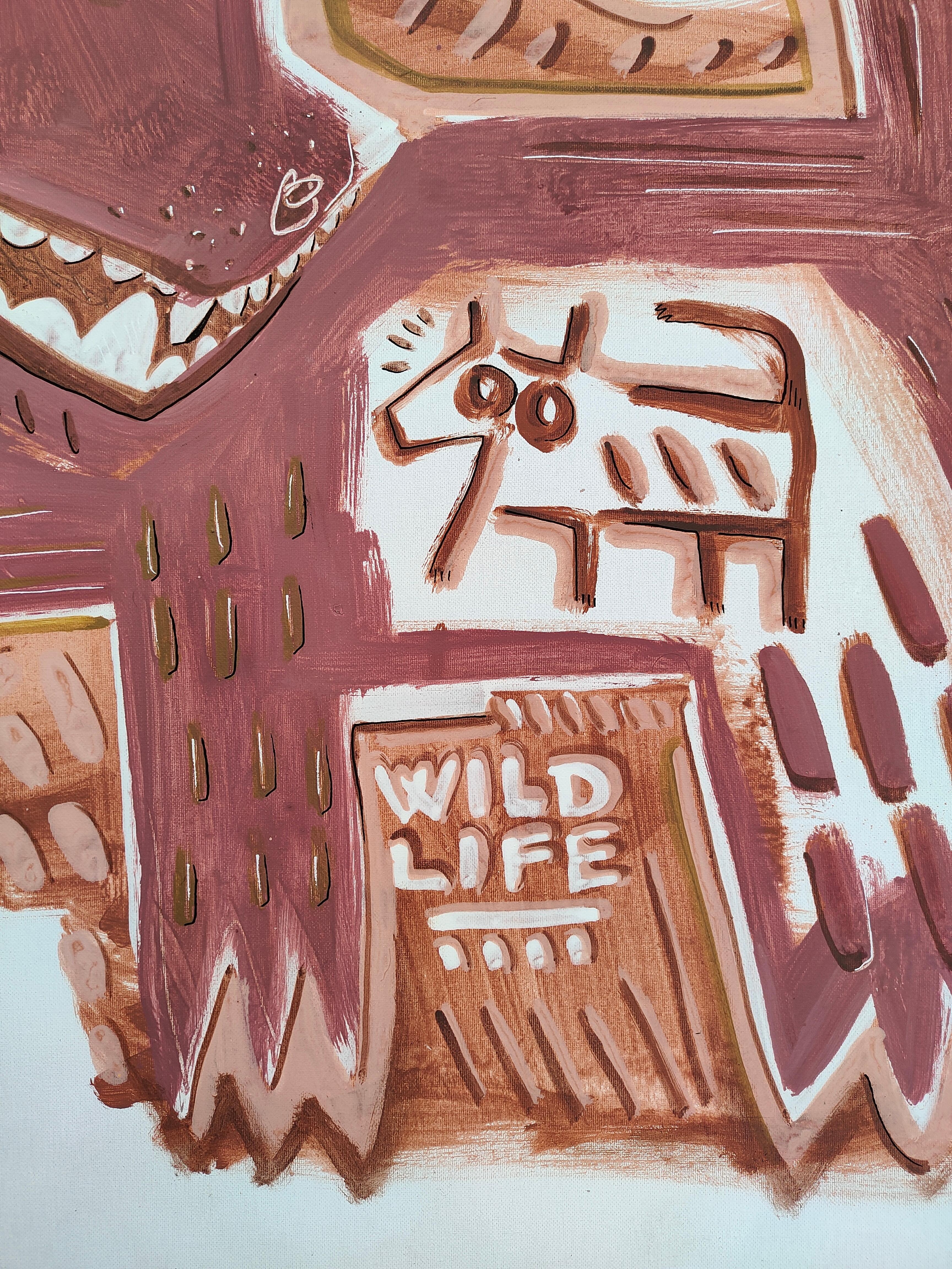 VIDA SILVESTRE, pintura sobre lienzo en venta 3