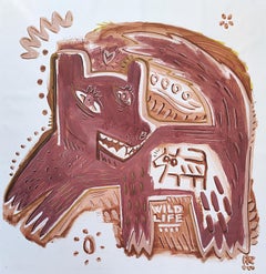WILD LIFE, painting on canvas