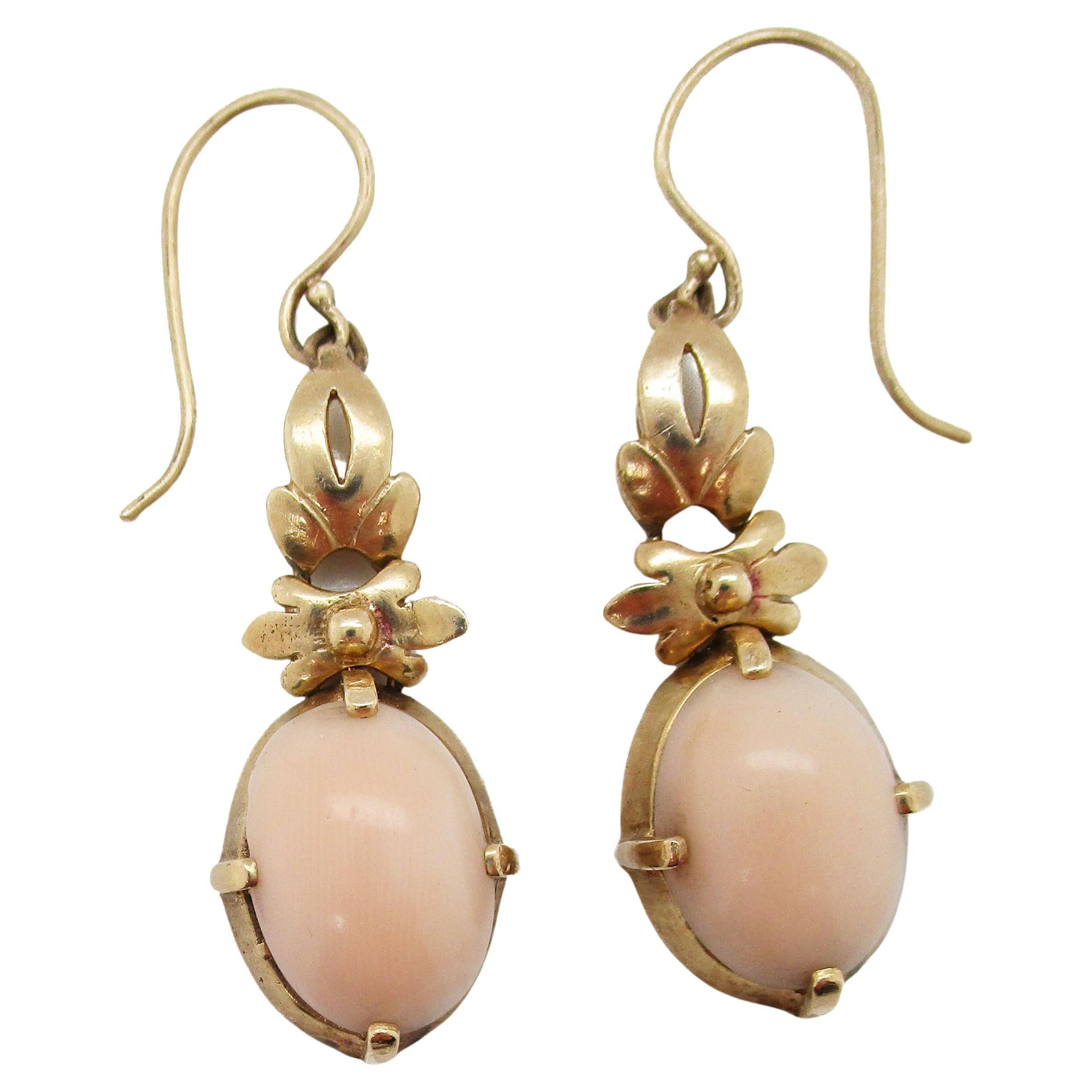 Coral Earrings Jewellery Earrings Chandelier Earrings Coral Jewelry Angel Skin Coral Earrings Pink Coral Earrings 14K gold filled Gold Coral Earrings Chandelier Earrings 