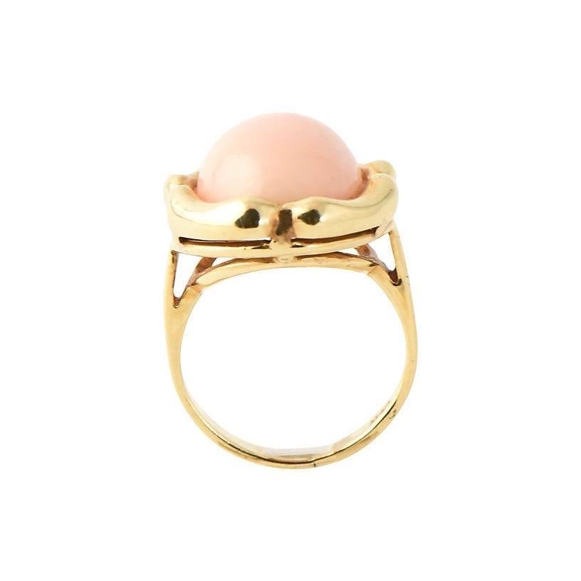 angel coral ring