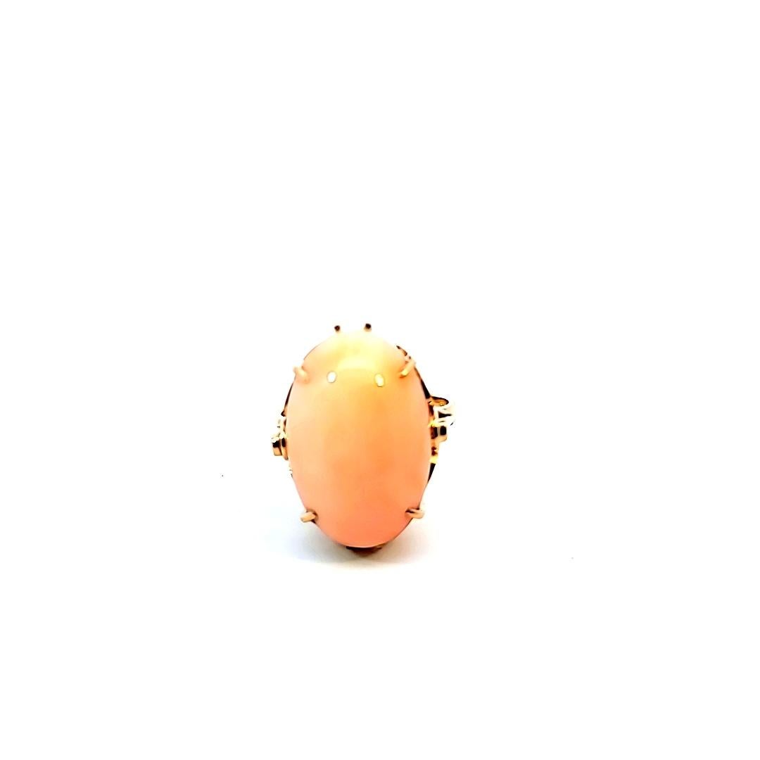 Angel Skin Coral Ring 1