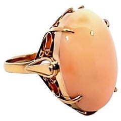 Angel Skin Coral Ring