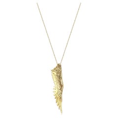 Collier pendentif aile d'ange