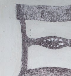 Silla de Pentreath (bodegón, gris, neutro, estampado)