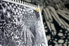 Angela Adams Cave Fantasy Area Rug, Tapestry, One-of-a-kind, Handcrafted, Modern