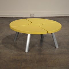 Angela Adams Mod Pod Coffee Table in Chartreuse