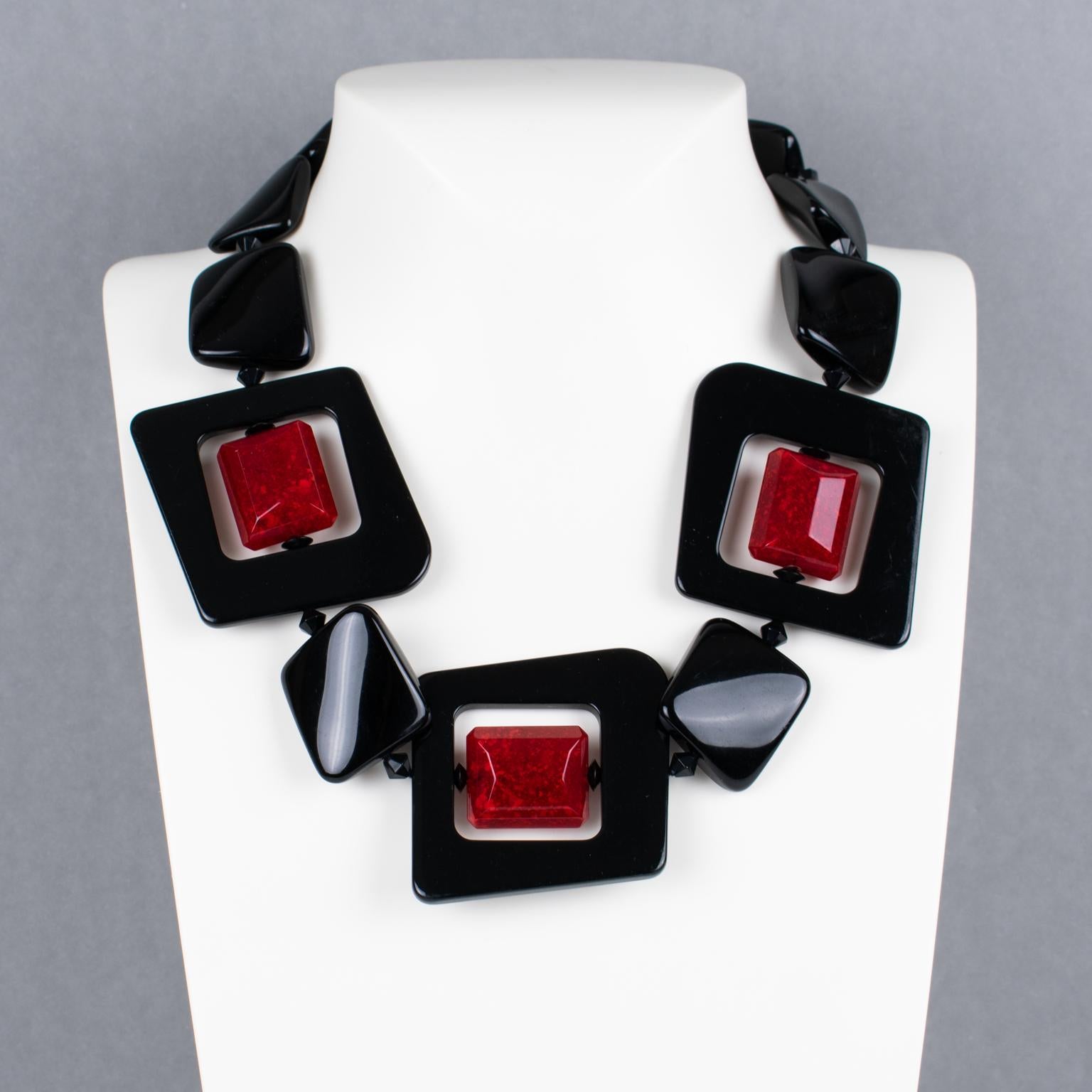 Moderne Angela Caputi Collier ras du cou perlé en vente