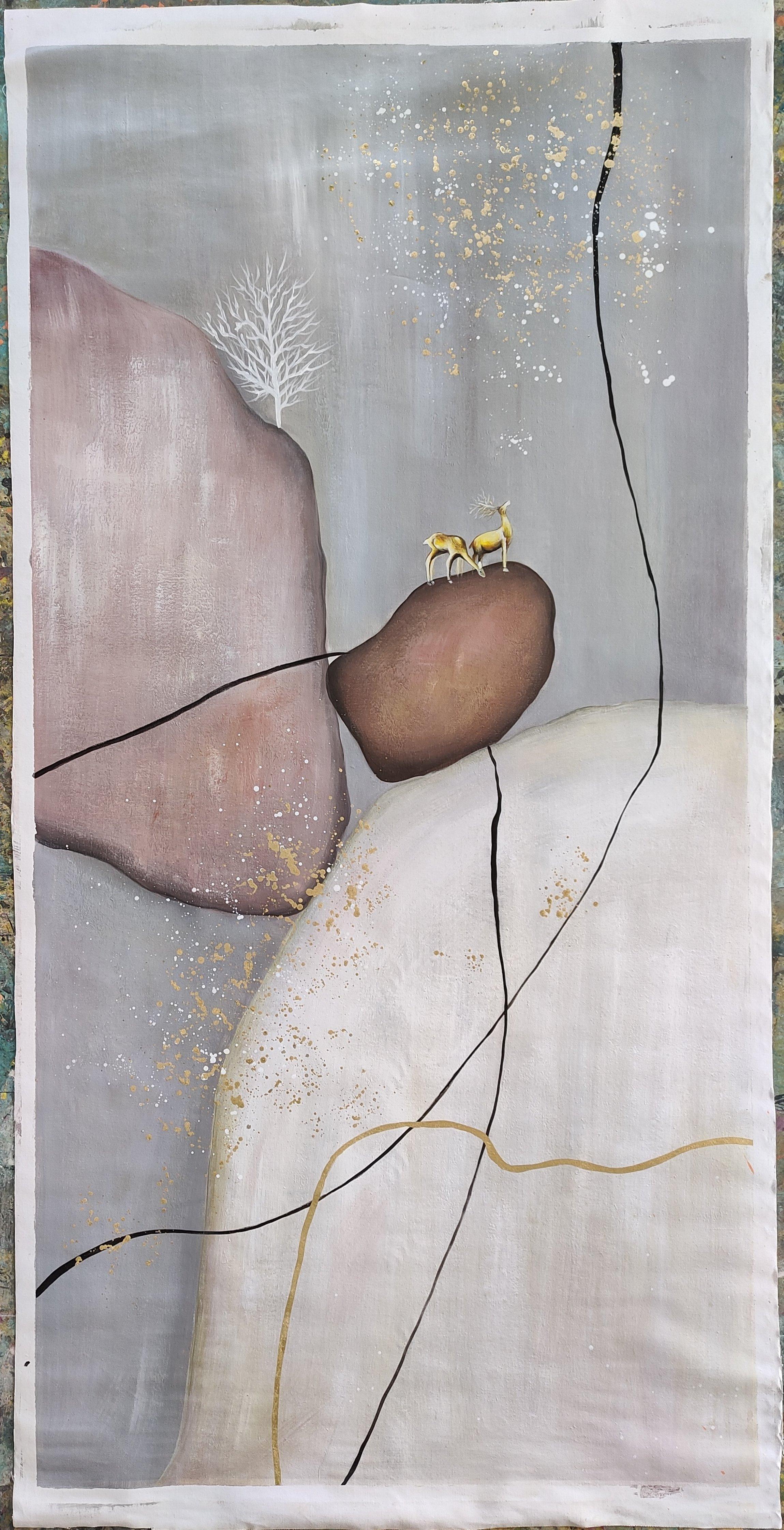 FEMMES - Impressionnisme Painting par Angela Casares