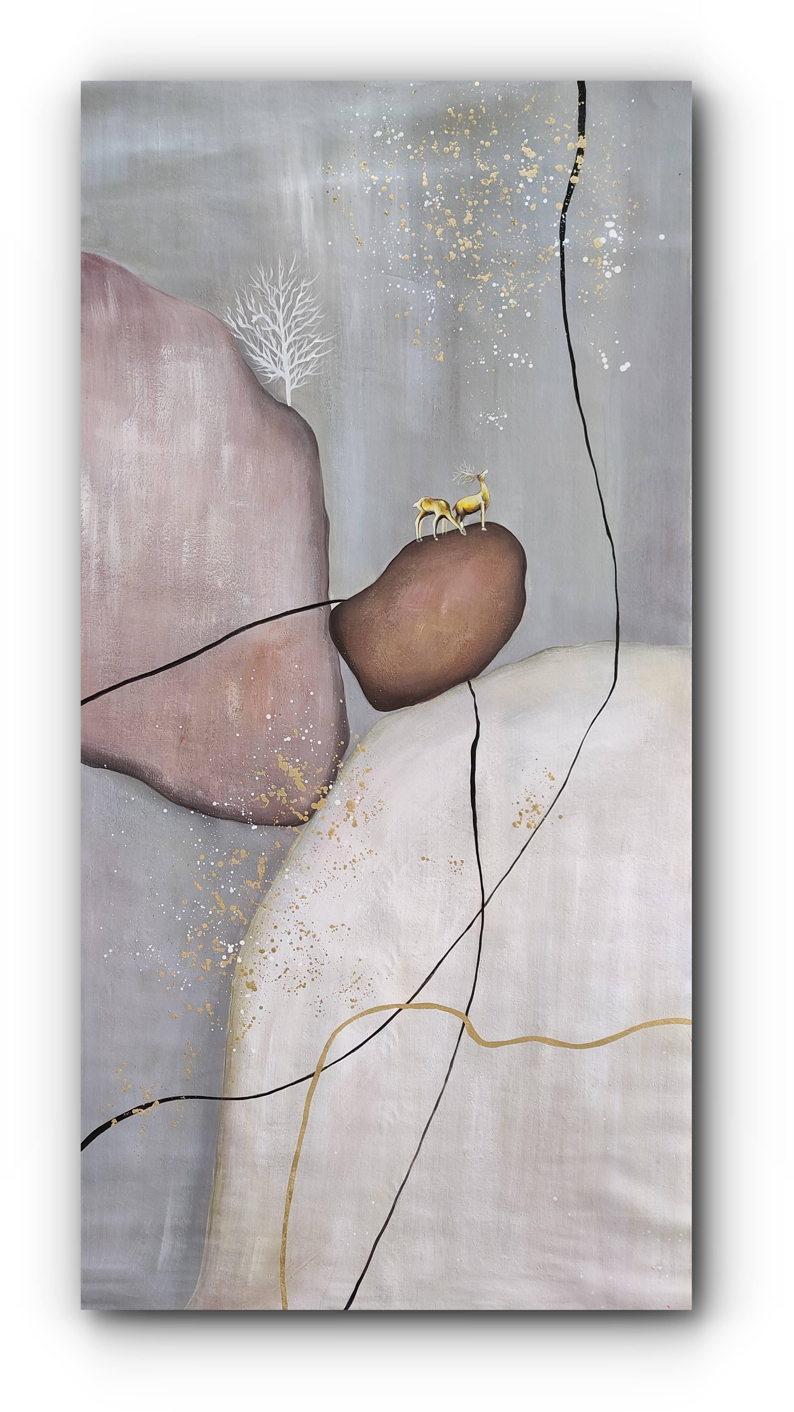Abstract Painting Angela Casares - FEMMES