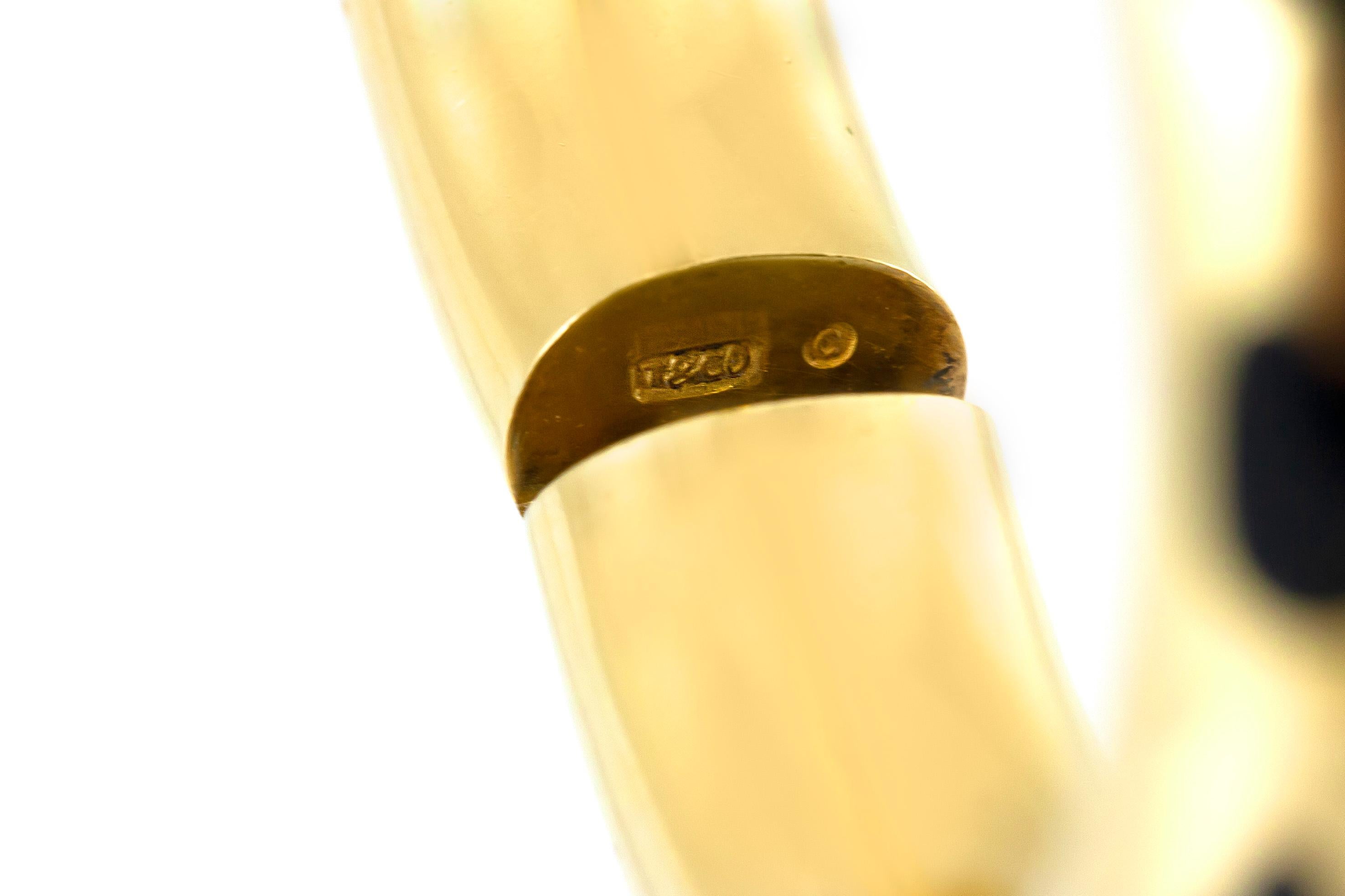 Tiffany & Co. Bracelet en or et jade noir imprimé guépard Angela Cummings Pour femmes en vente