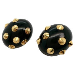 Angela Cummings 18k Yellow Gold Clip-on Earrings