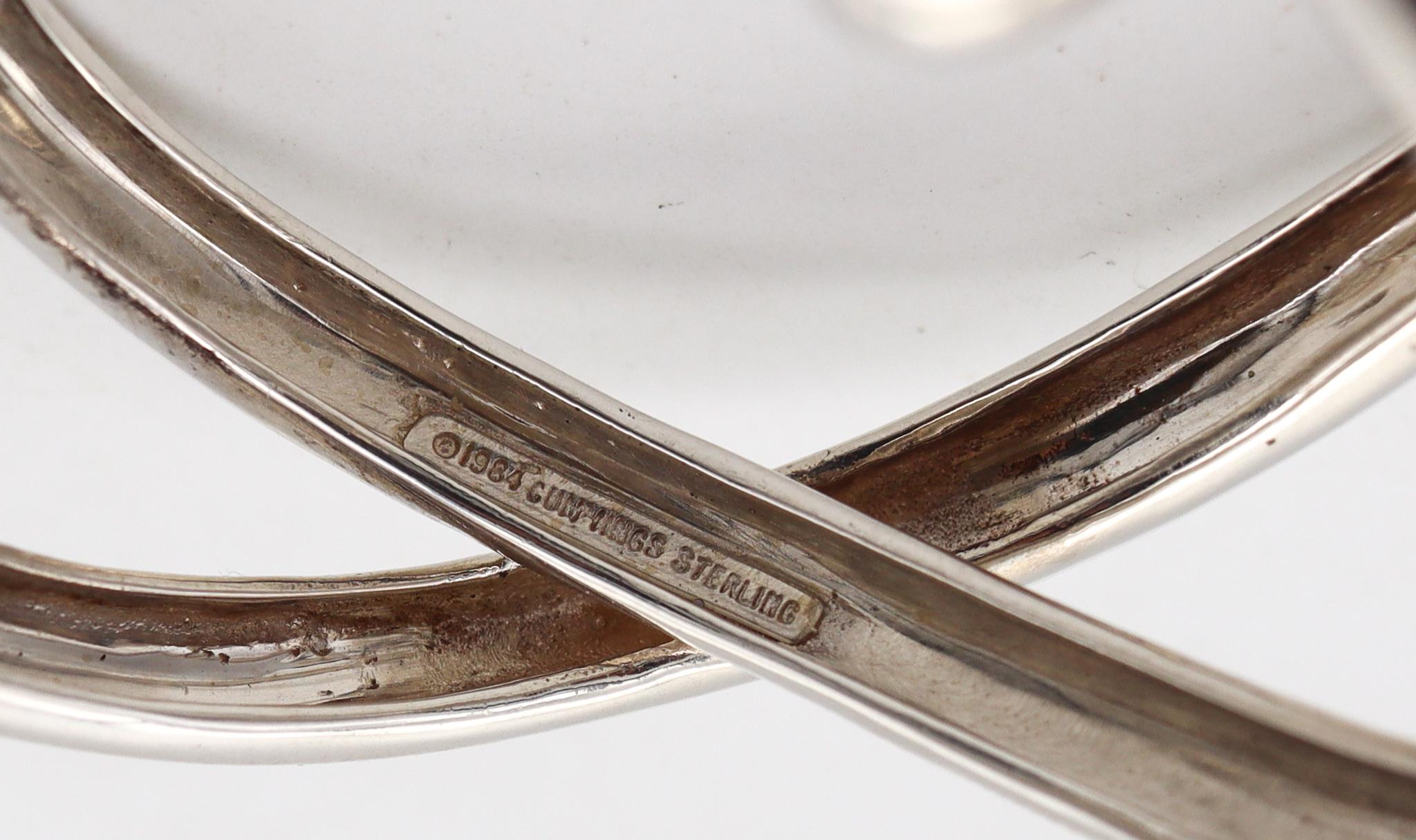 Women's Angela Cummings 1984 Studio Crossover Sculptural Bracelet In 925 Sterling Silver