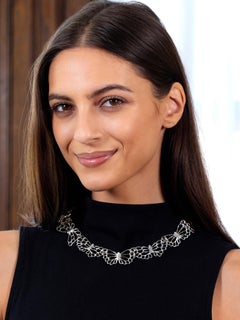 Angela Cummings 1992 Sterling Silver Vintage Butterfly Necklace