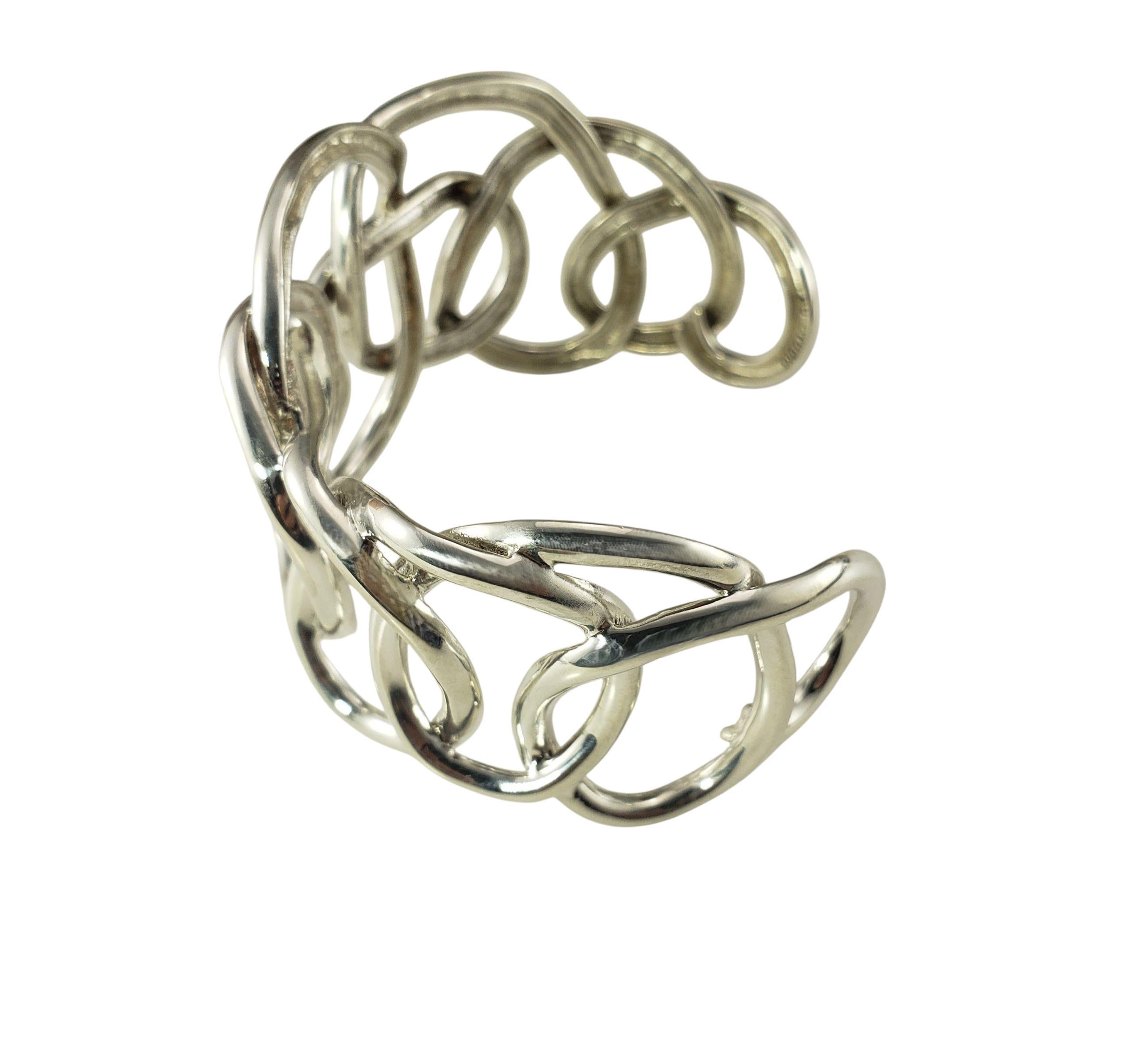 Contemporain Angela Cummings AC Studio Silver Large Cuff Bracelet #23296 en vente