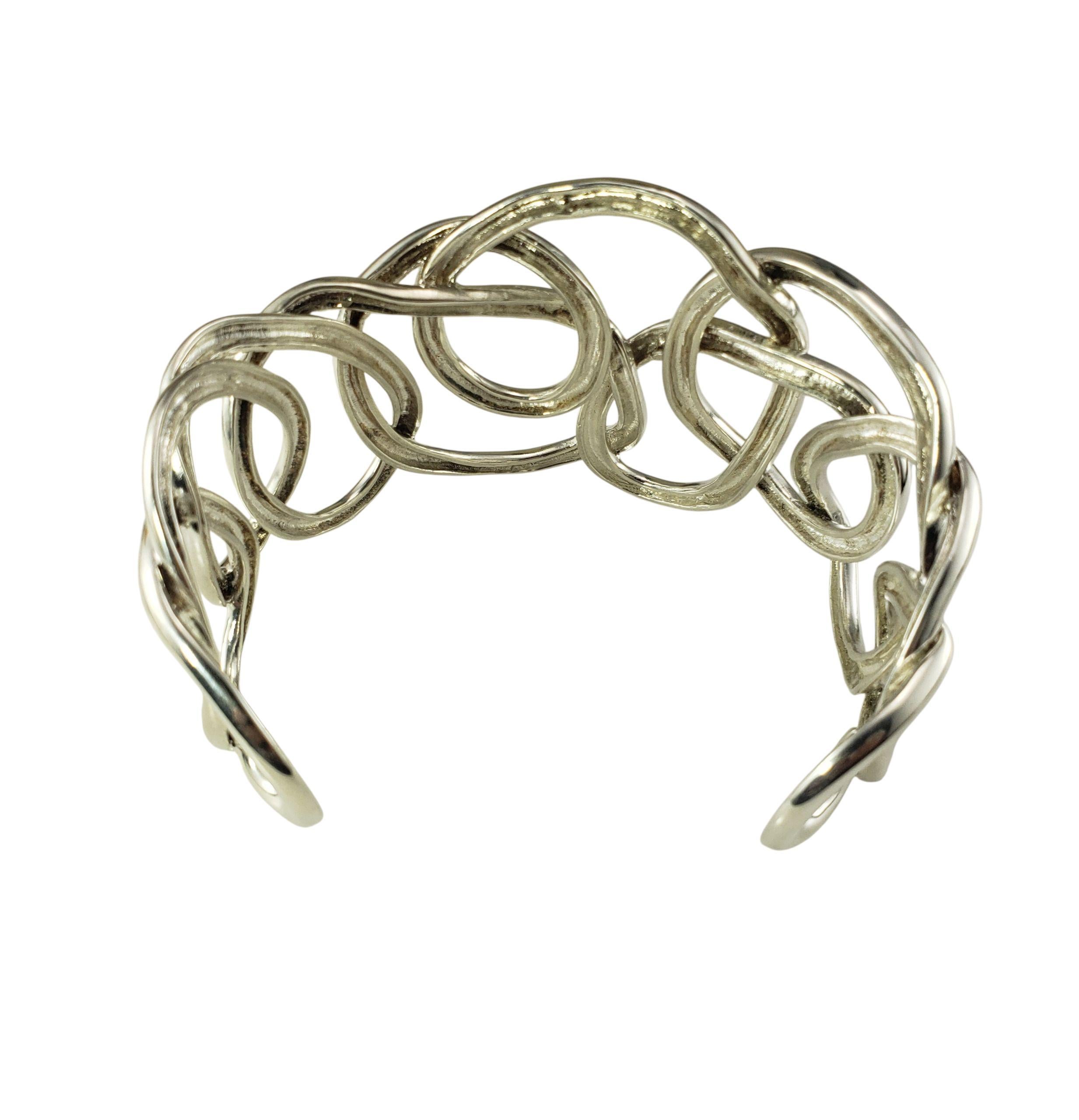 Angela Cummings AC Studio Silver Large Cuff Bracelet #23296 Pour femmes en vente