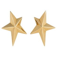 Angela Cummings beveled star earrings