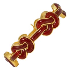 Angela Cummings carnelian knot bracelet
