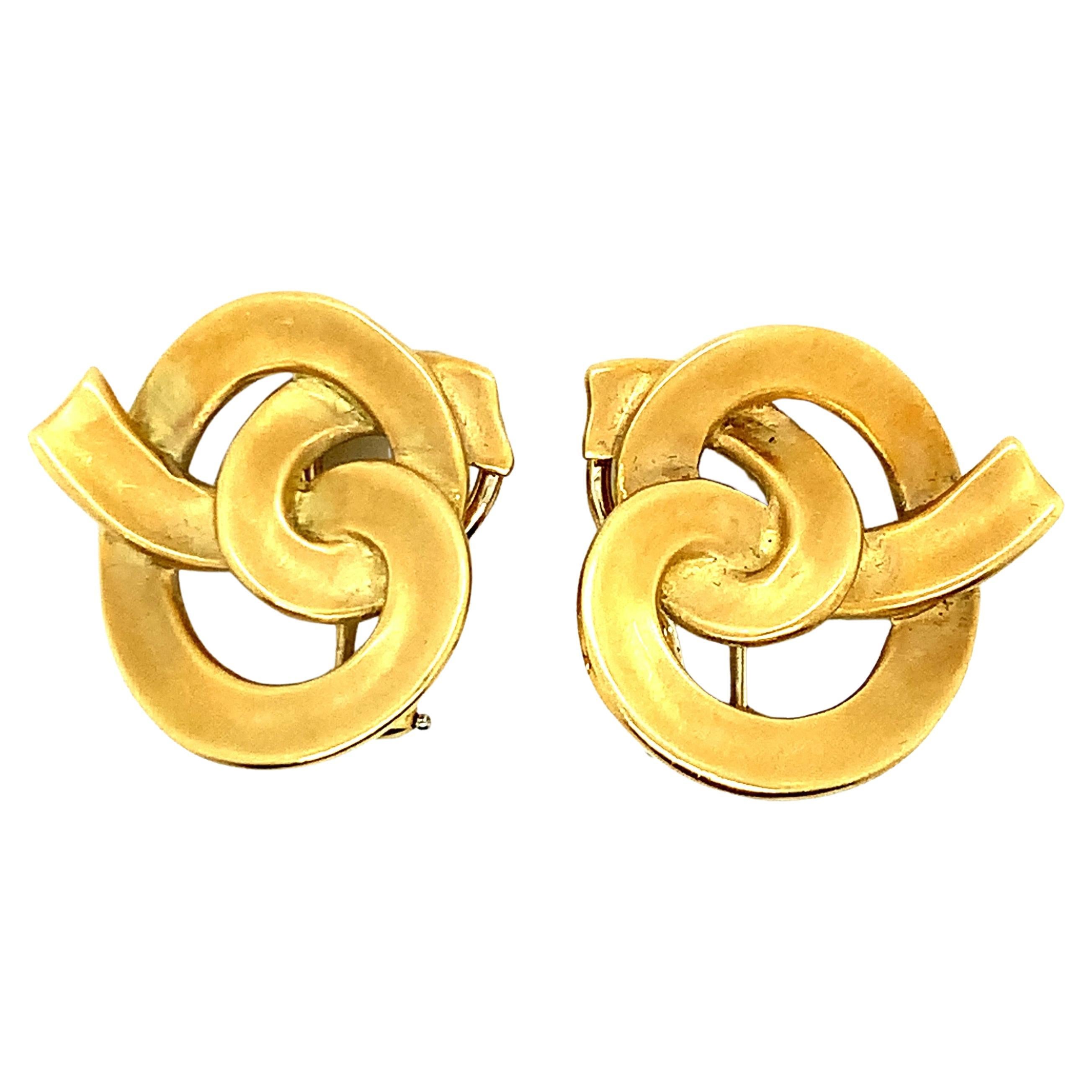 Angela Cummings for Tiffany & Co. Gold Ear Clips