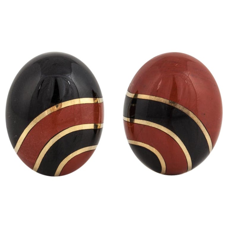 Angela Cummings for Tiffany & Co. Yellow Gold Earrings For Sale