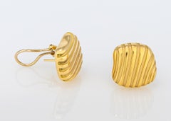 Angela Cummings Geometric Gold Earrings