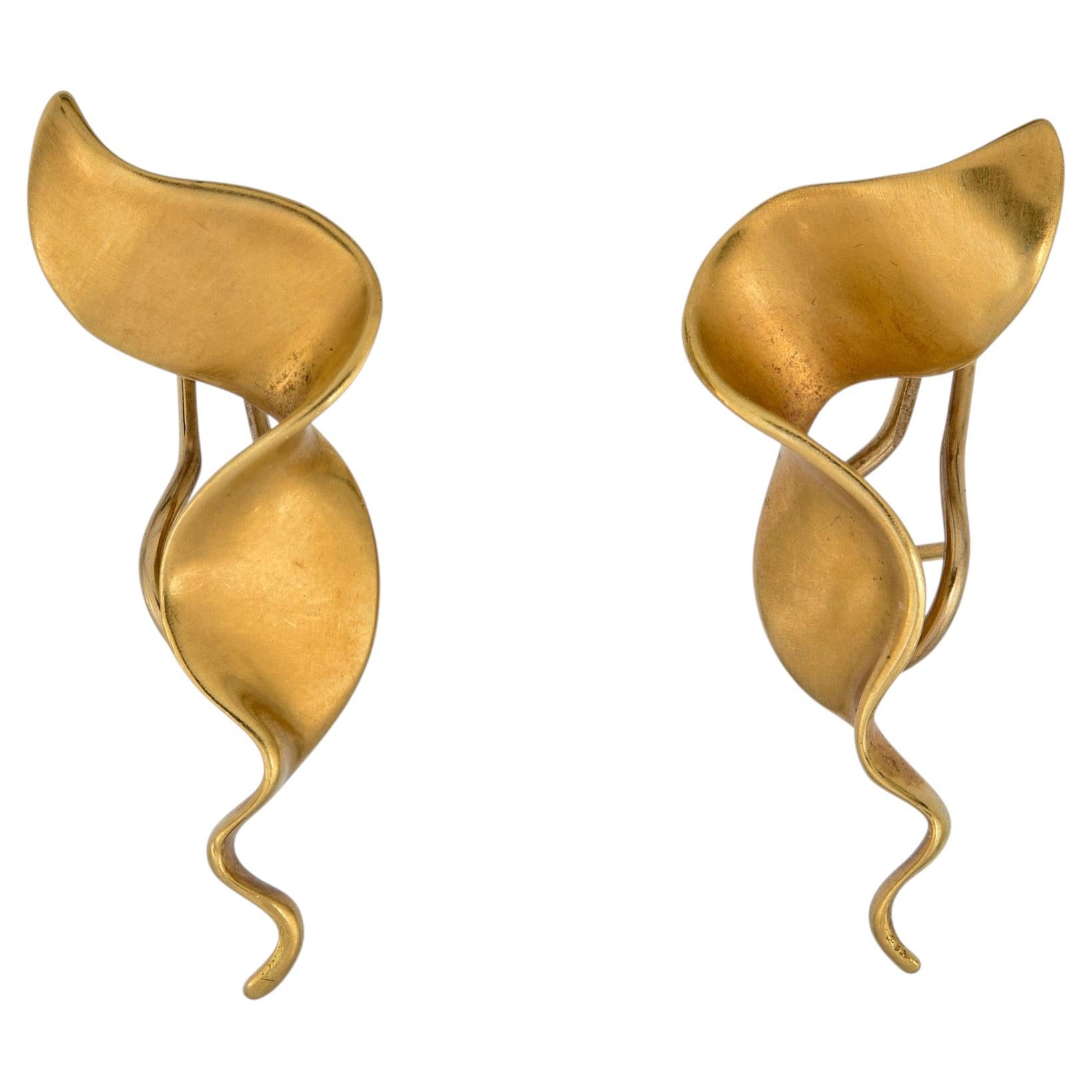 Angela Cummings Gold Earrings