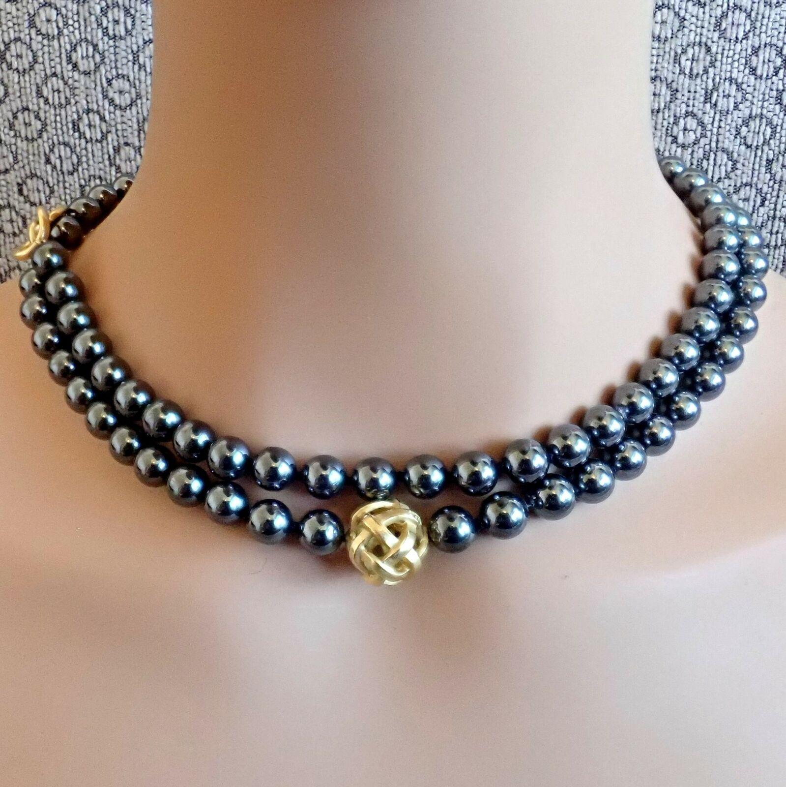 hematite necklace