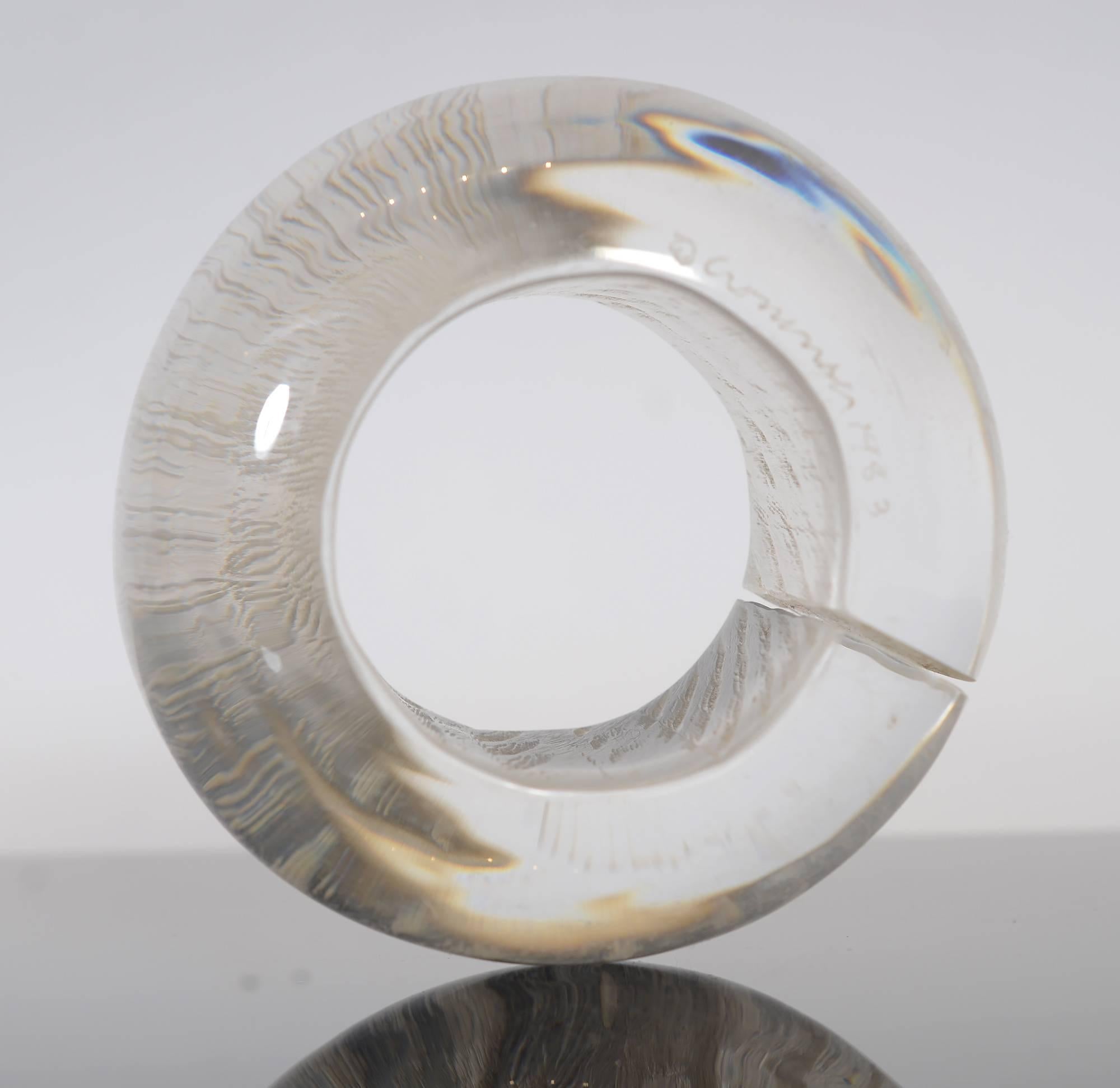 Angela Cummings - Bracciale enorme in lucite In condizioni buone in vendita a Darnestown, MD