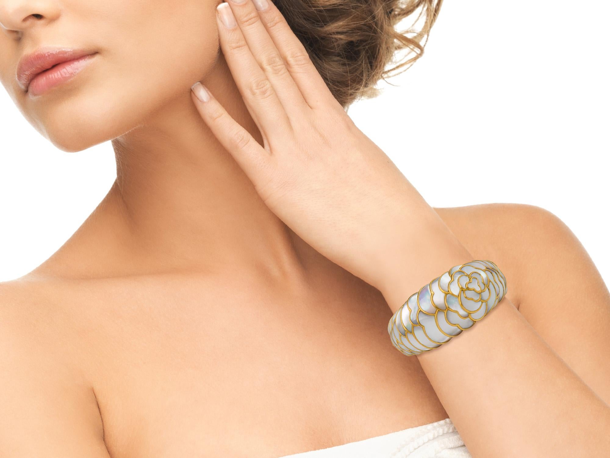 Angela Cummings Mother of Pearl Bangle 2