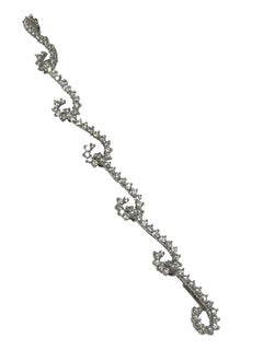 Angela Cummings Bracciale in platino e diamanti