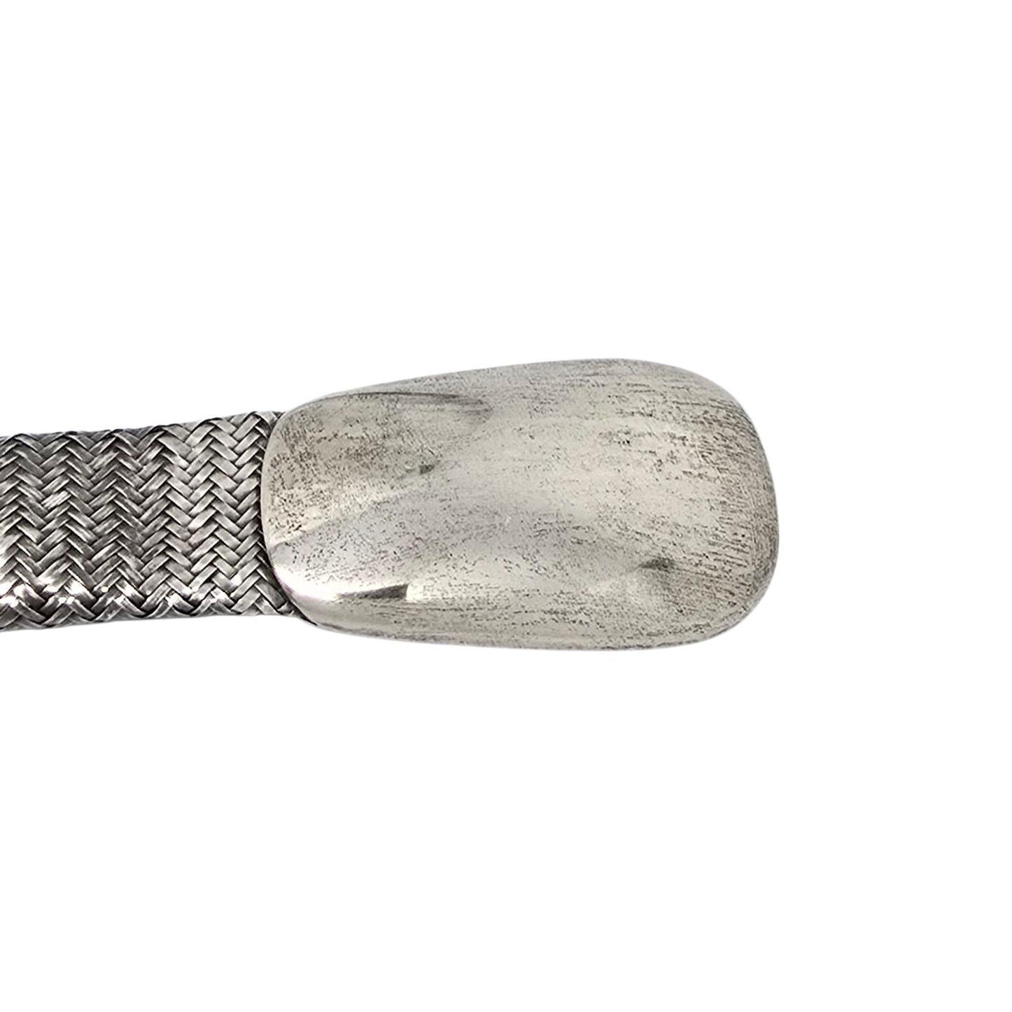 Angela Cummings Cintura a rete a spina di pesce in argento sterling #22543 in vendita 3
