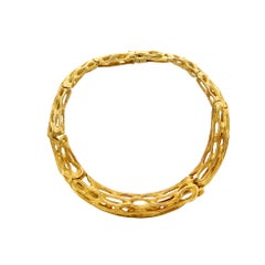 Angela Cummings Studio 1983 Very Rare Organic Necklace in Solid 18kt Yellow Gold