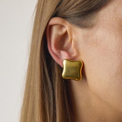 Angela Cummings vintage 18k yellow gold earrings