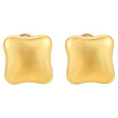 Angela Cummings vintage 18k yellow gold earrings