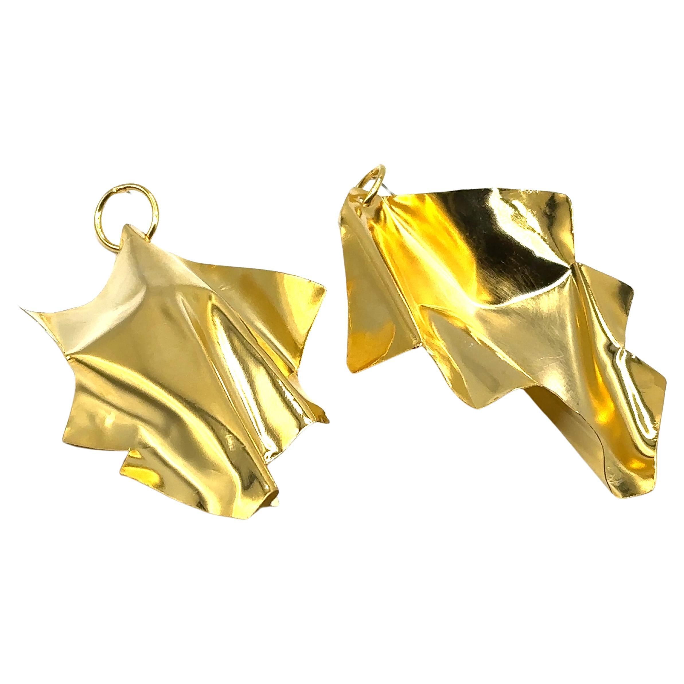 Angela - Dangle Earrings 14k gold plated
