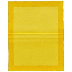 Ángela de la Cruz Pinch Yellow Contemporary Artwork, 2015