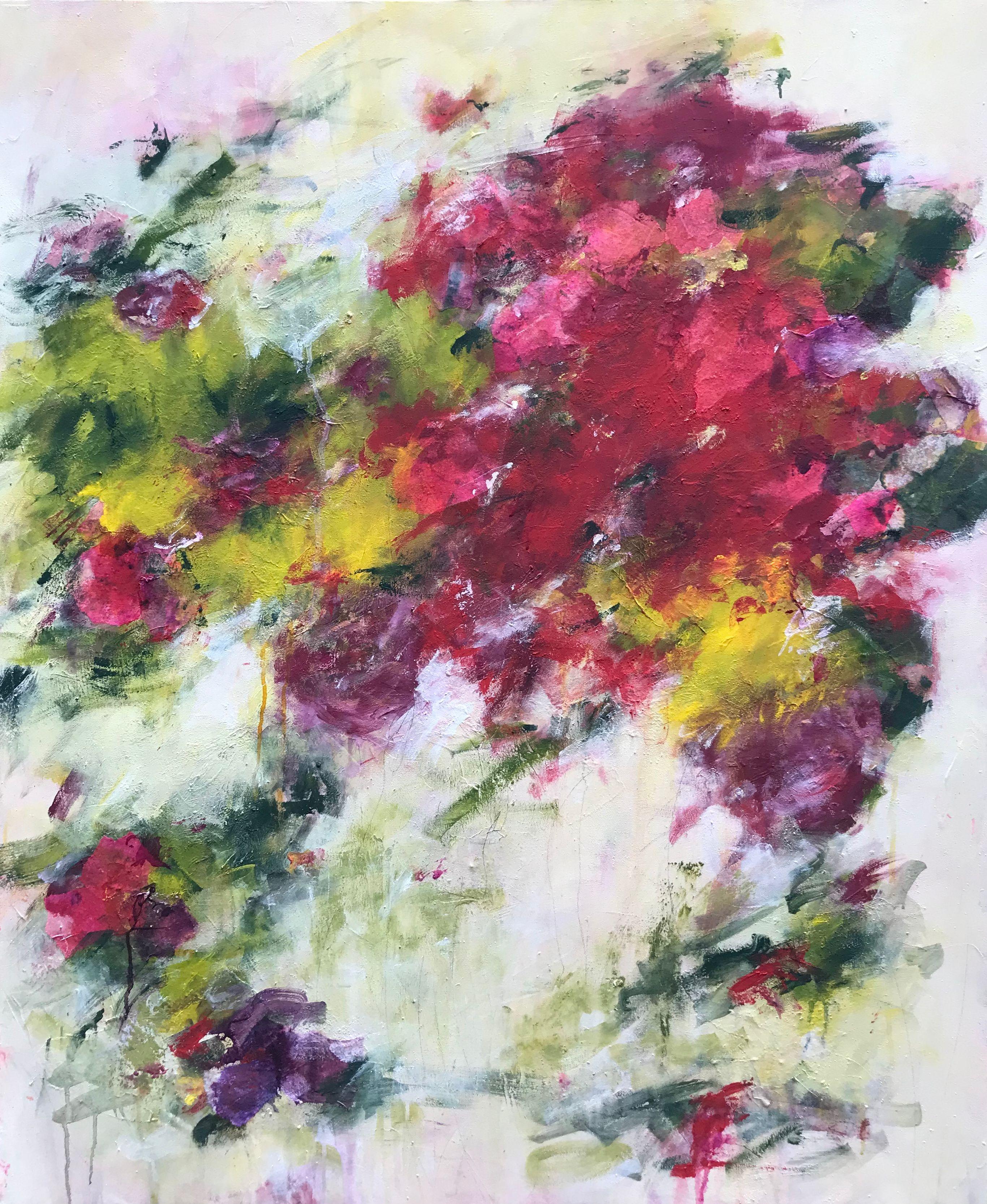 Angela Dierks Abstract Painting - Celebration, Painting, Acrylic on Canvas