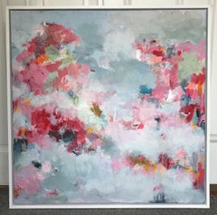 Mémoires d'enfance, peinture sur toile acrylique