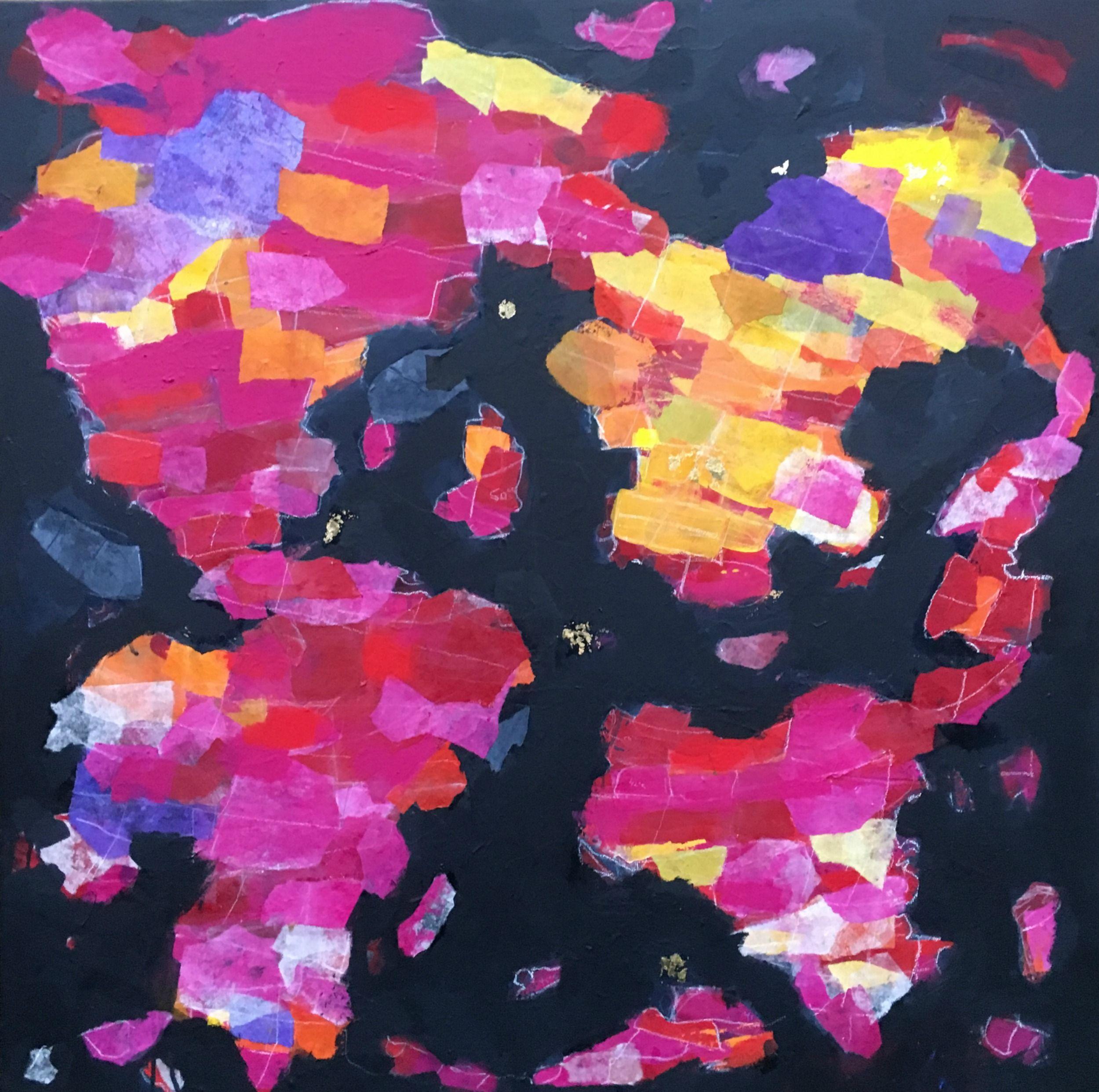 Angela Dierks Revelation, Painting, Acrylic on Canvas For Sale at 1stDibs