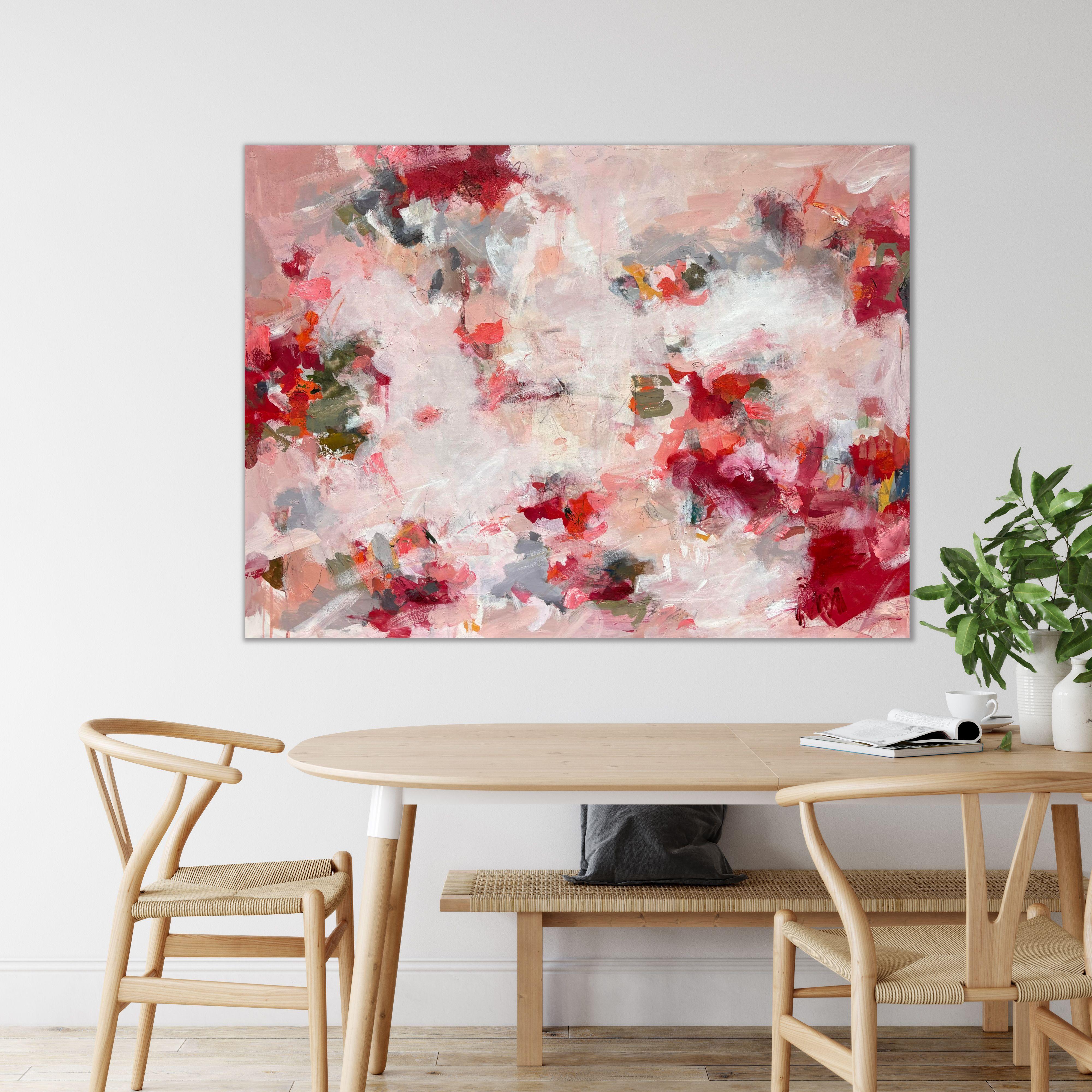 Baciarti, Pittura, Acrilico su tela - Painting di Angela Dierks
