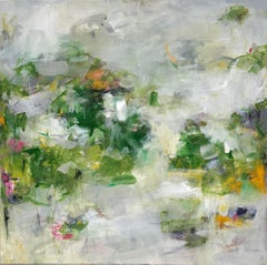 Meadows and Melodies, Painting, Acrylic on Canvas