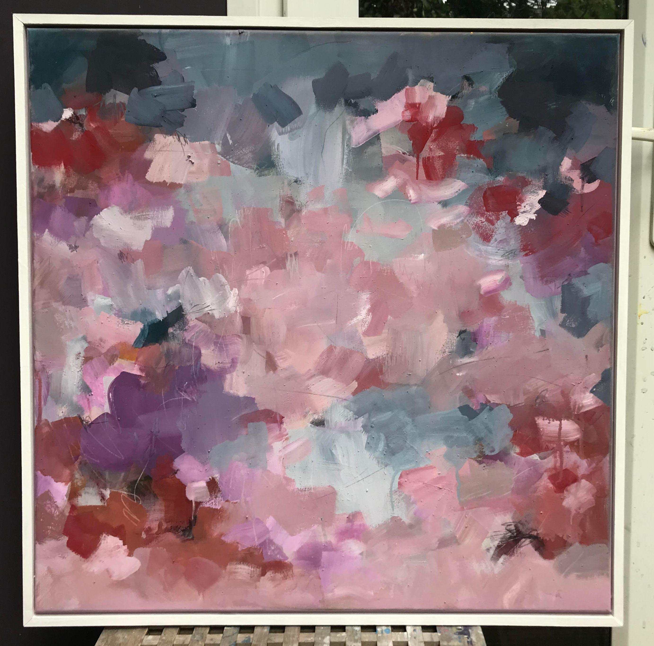 Armonia misurata, Pittura, Acrilico su tela - Painting Espressionismo astratto di Angela Dierks