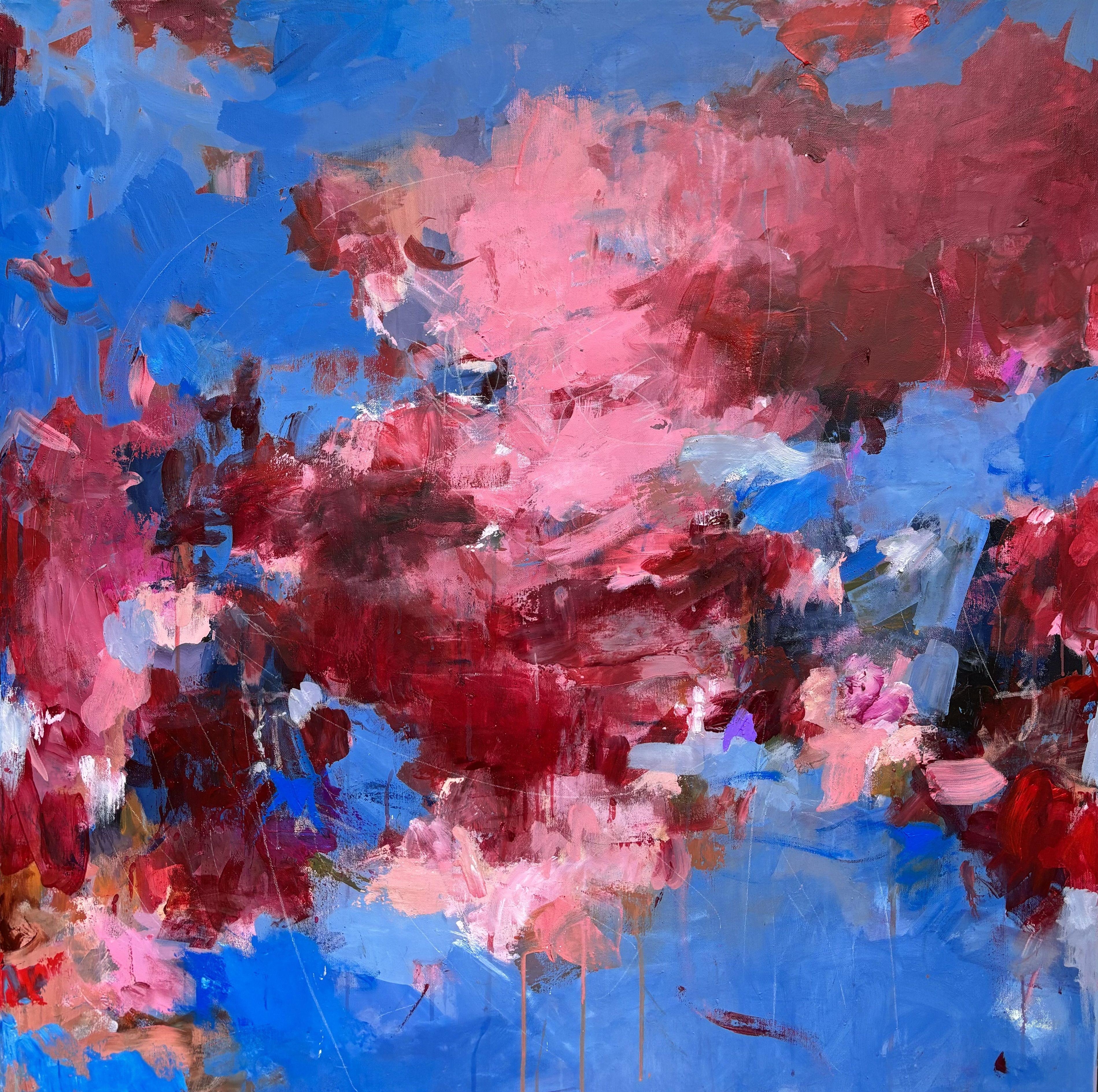 Abstract Painting di Angela Dierks - Comportamento scorretto, Pittura, Acrilico su tela