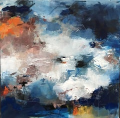 „Out of the Blue“, Gemälde, Acryl auf Leinwand