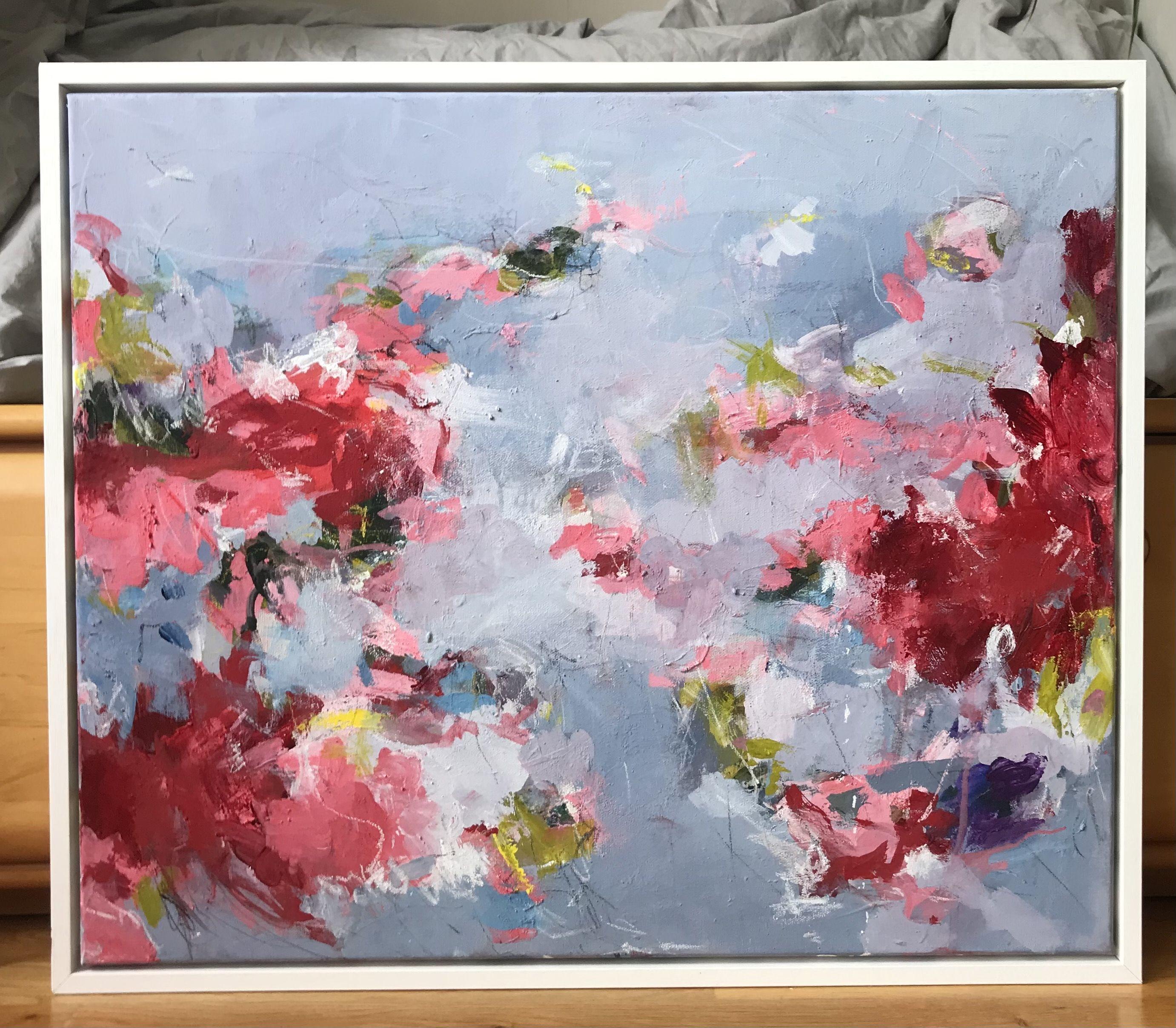 Piccoli piaceri II, Pittura, Acrilico su tela - Painting di Angela Dierks