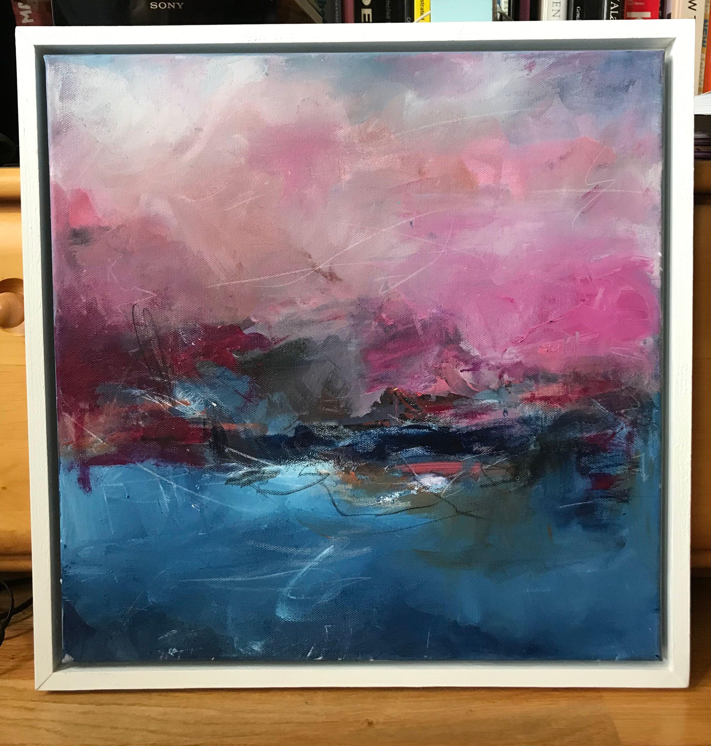 Turbolenza, Pittura, Acrilico su tela - Painting di Angela Dierks