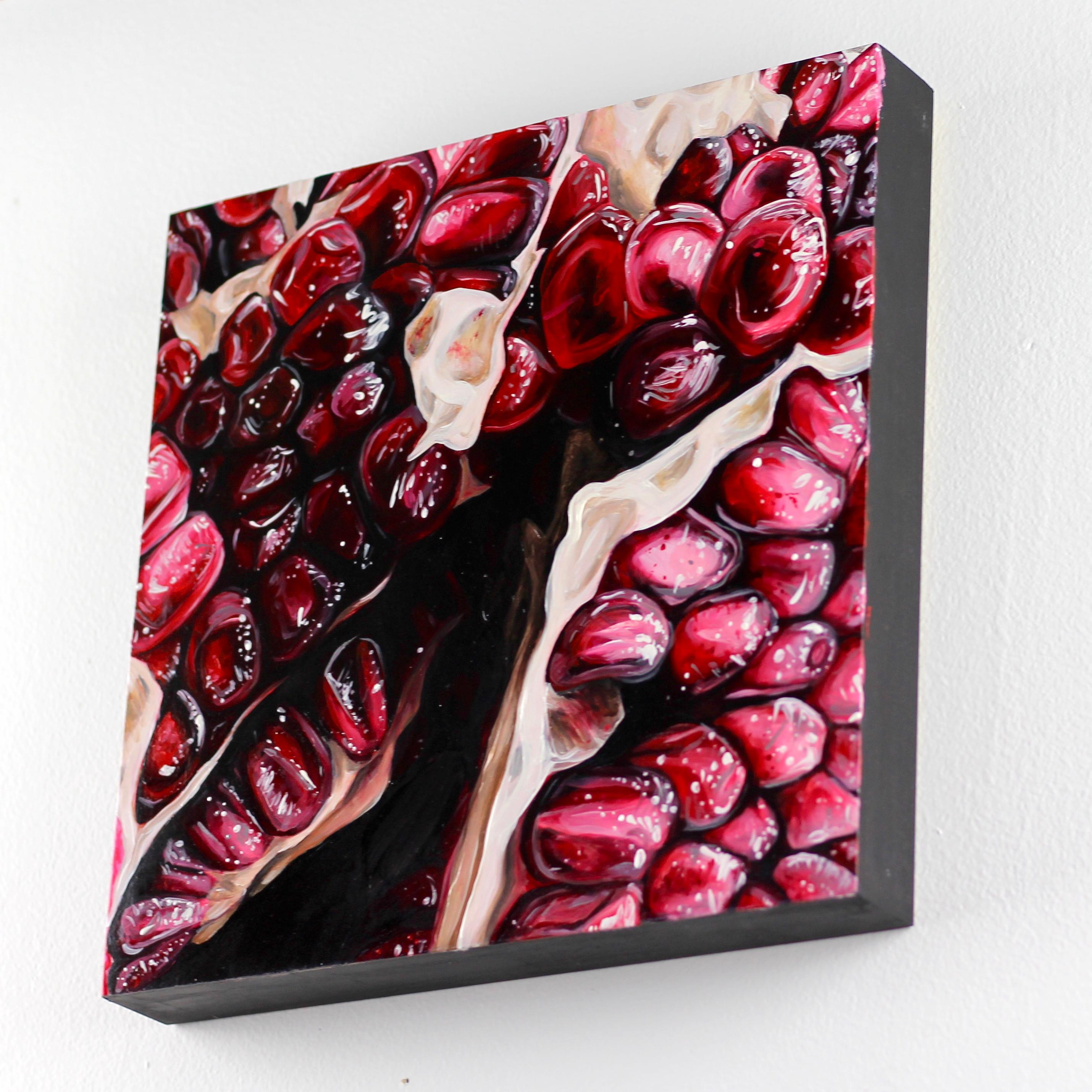 Grenade - original modern realism modern still life painting-contemporary Art en vente 1